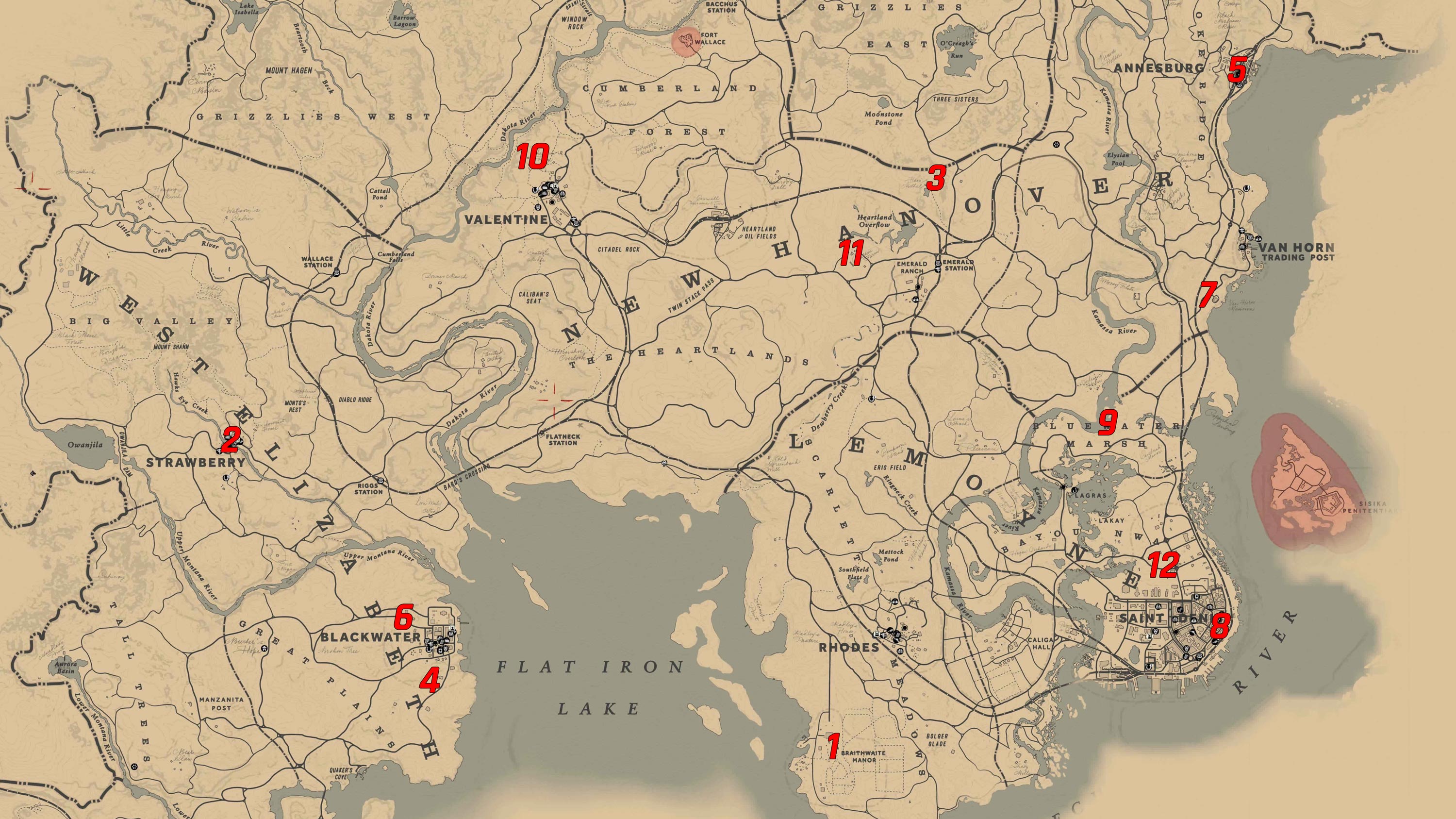 dead state map all locations