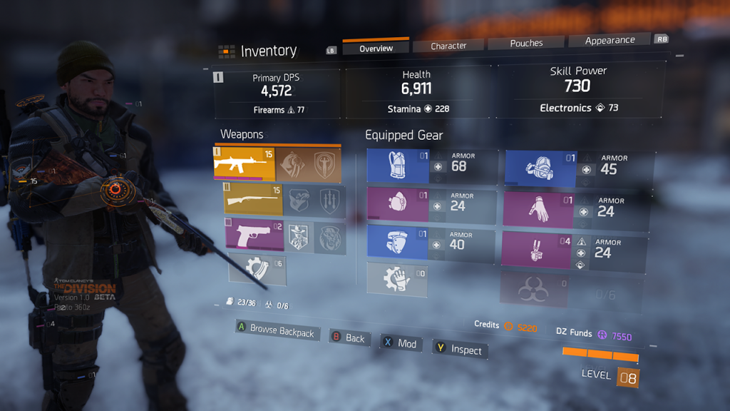 The Division Gráficos