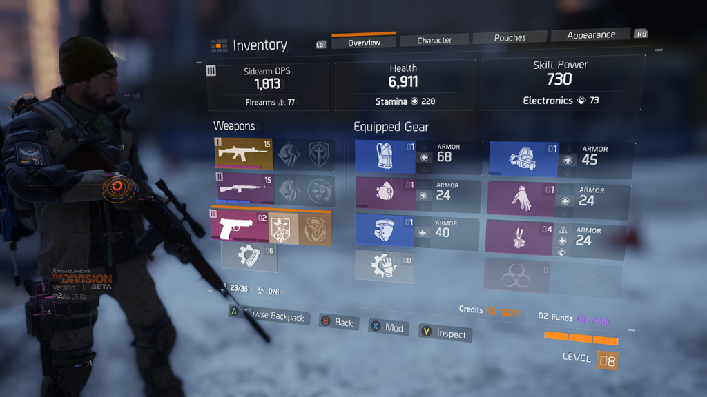 The Division Gráficos