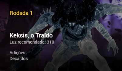 Keksis, o traido