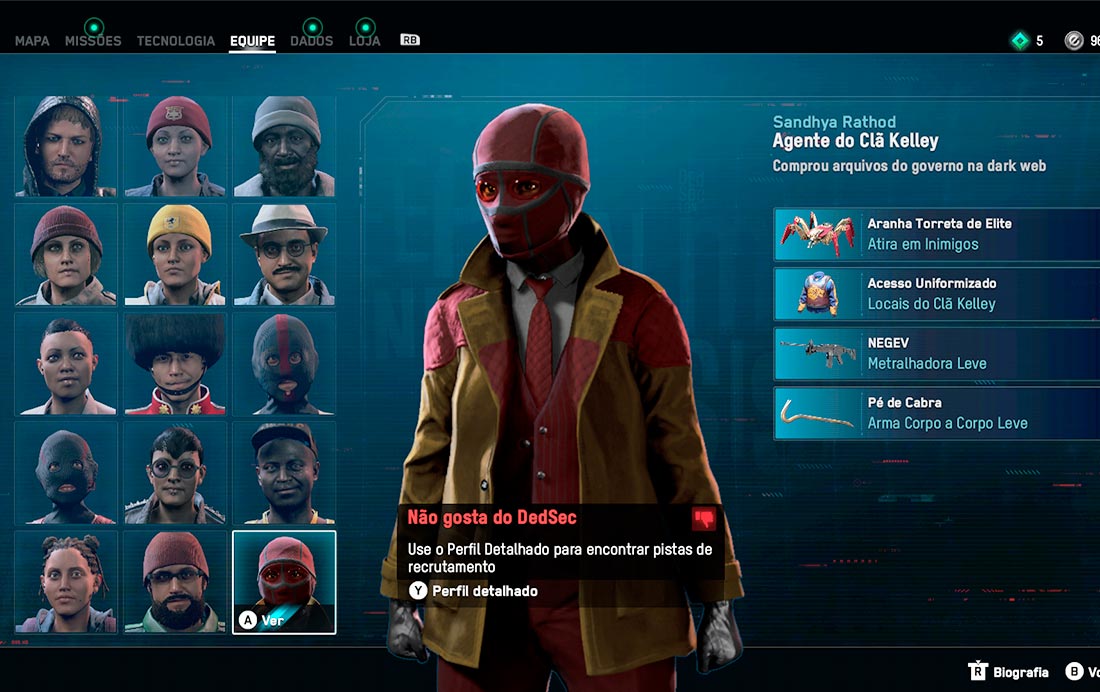 WATCH DOGS LEGION MELHORES PERSONAGENS DO ONLINE 