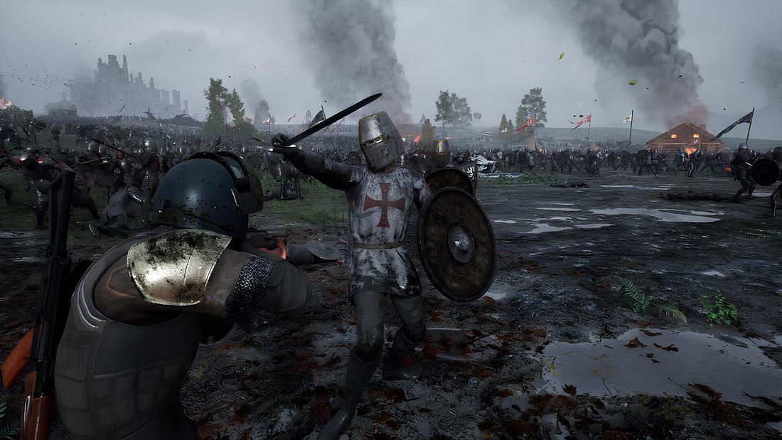 Kingmakers traz batalhas medievais insanas com armas modernas e ação tática