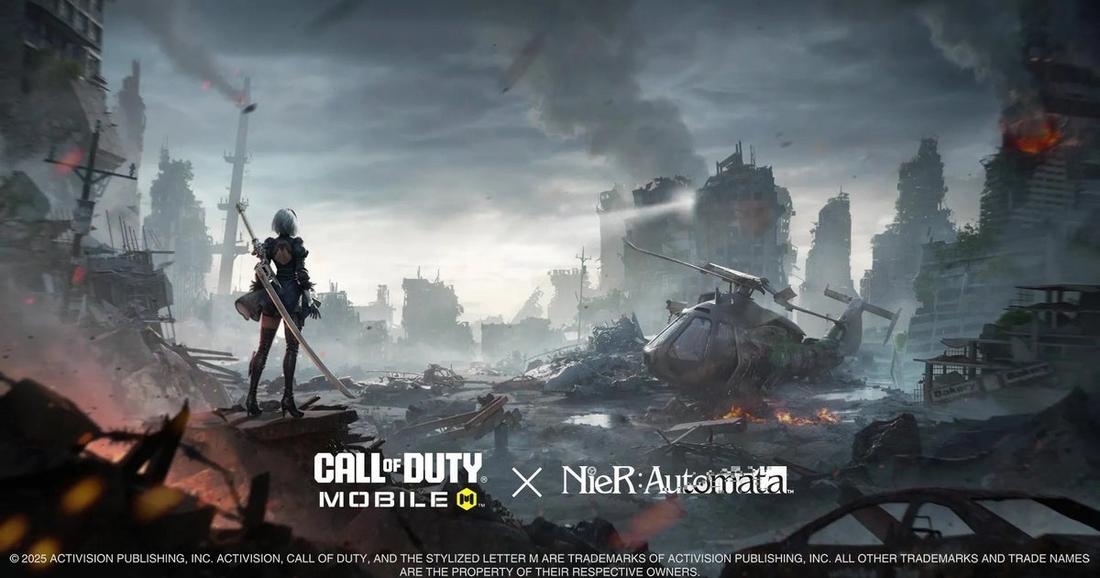 2B de NieR: Automata chega ao Call of Duty: Mobile em colaboração inédita