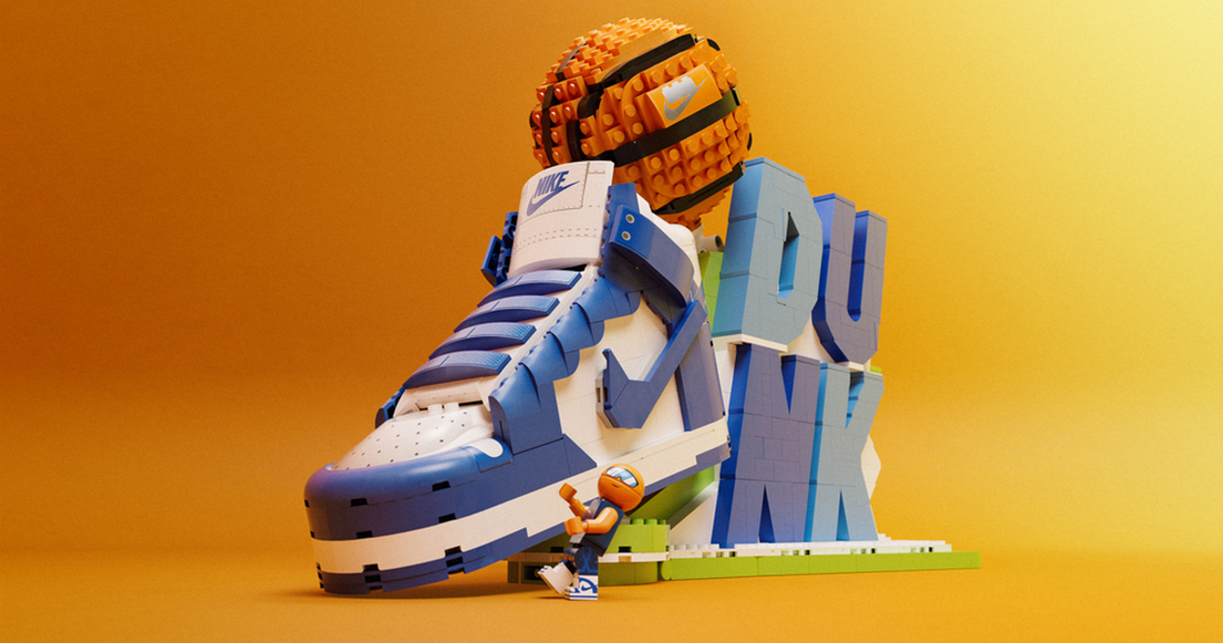 Nike Dunk x LEGO: tênis vira set de montar em parceria inédita chega ao Brasil