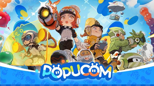 POPUCOM chega ao PC em 1º de junho com aventura cooperativa colorida