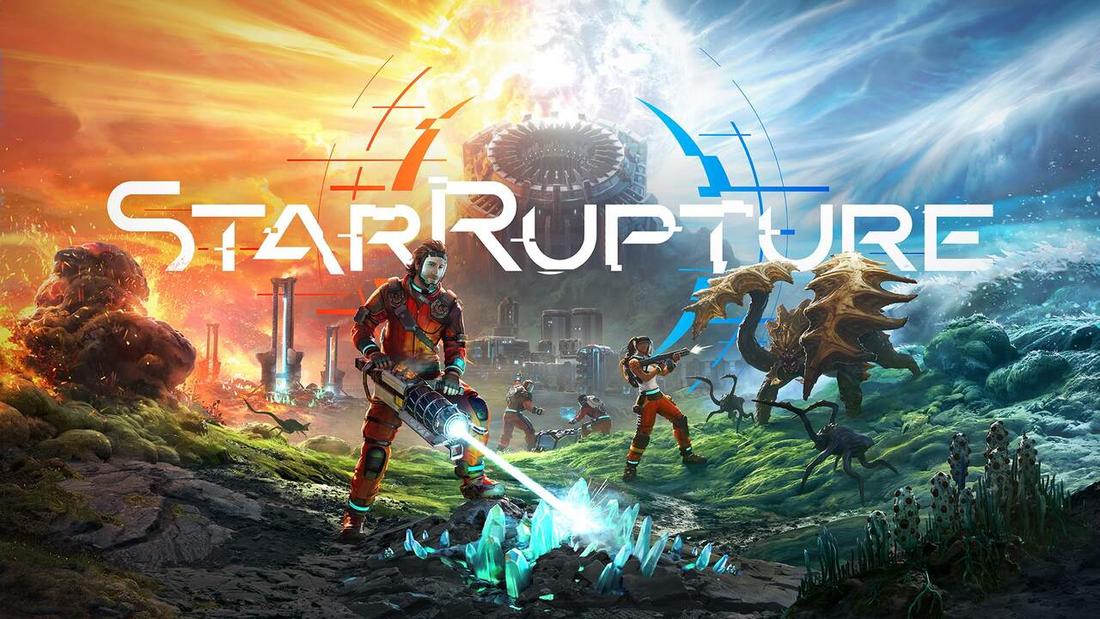 StarRupture revela gameplay co-op com construção de bases e sobrevivência no espaço