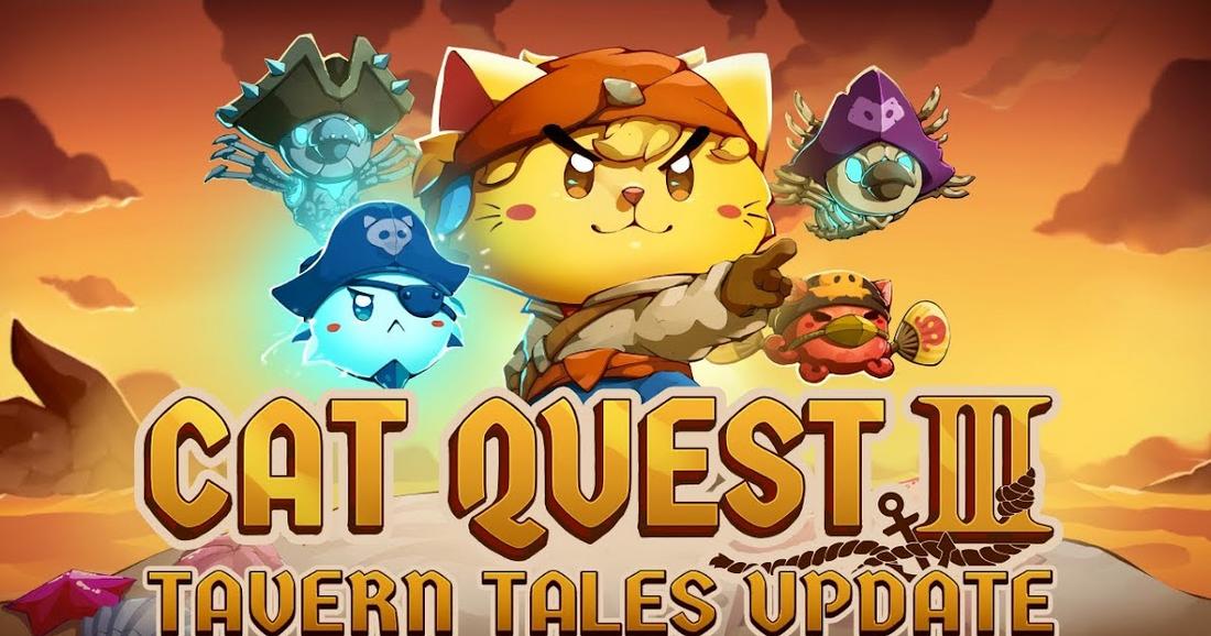 Cat Quest III recebe atualização Tavern Tales com desafios inéditos e novos aliados