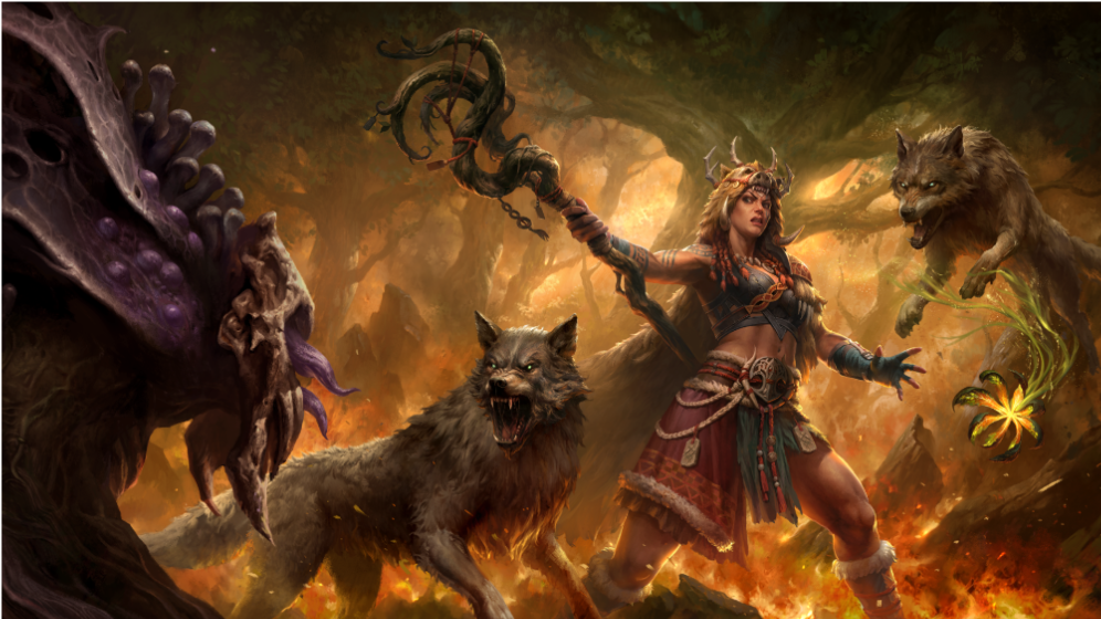 Druida chega ao Diablo Immortal com feitiços e ferocidade em 3 de julho