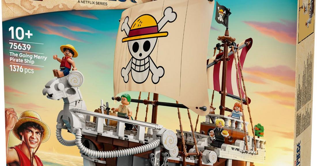 Lego One Piece: sets inspirados na série live-action chegam em agosto às lojas