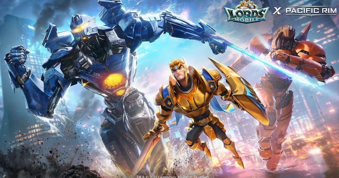Lords Mobile inicia evento Pacific Rim com kaijus, Jeagers e recompensas exclusivas