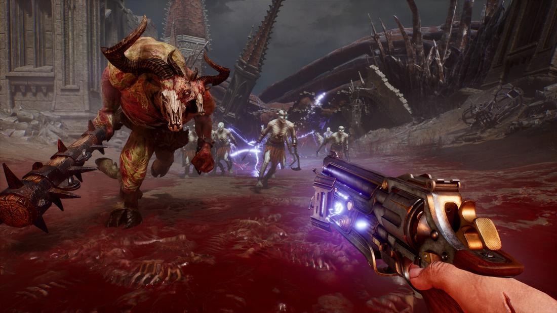 Painkiller Remake chega em outubro com cooperativo e cartas de tarô renovadas