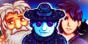 Diálogo raro do Mago surpreende jogadores que dividem lar com Krobus em Stardew Valley