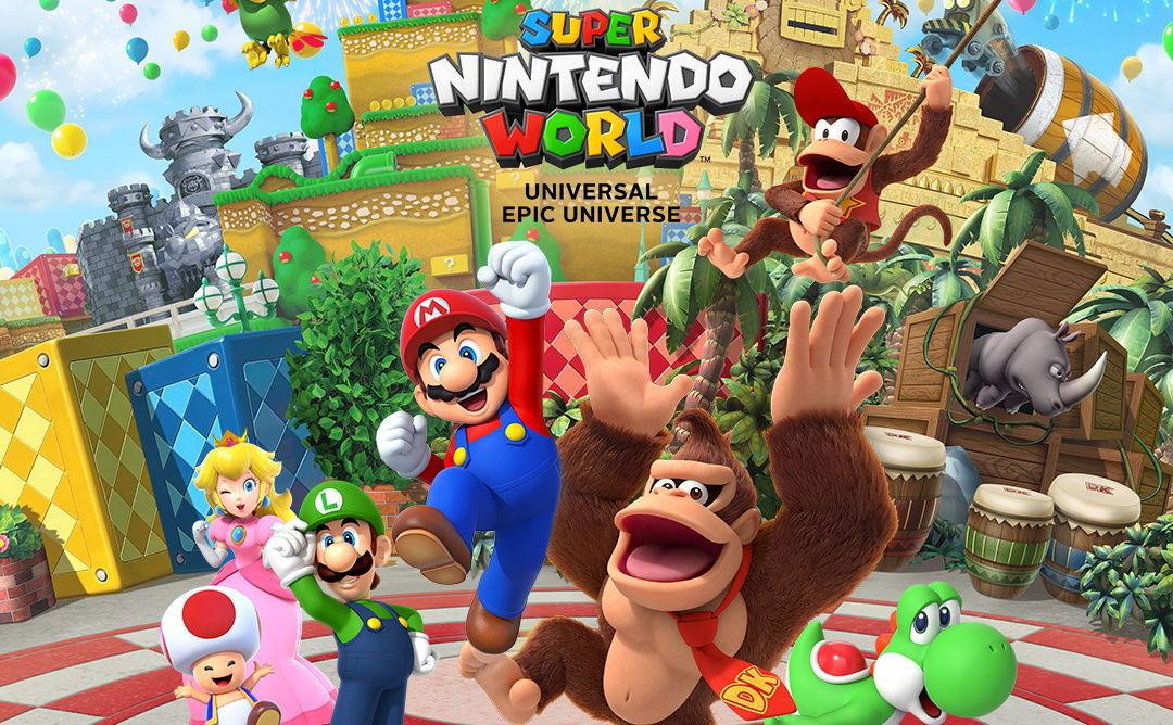 Super Nintendo World abre no Epic Universe, trazendo experiência inédita a Orlando