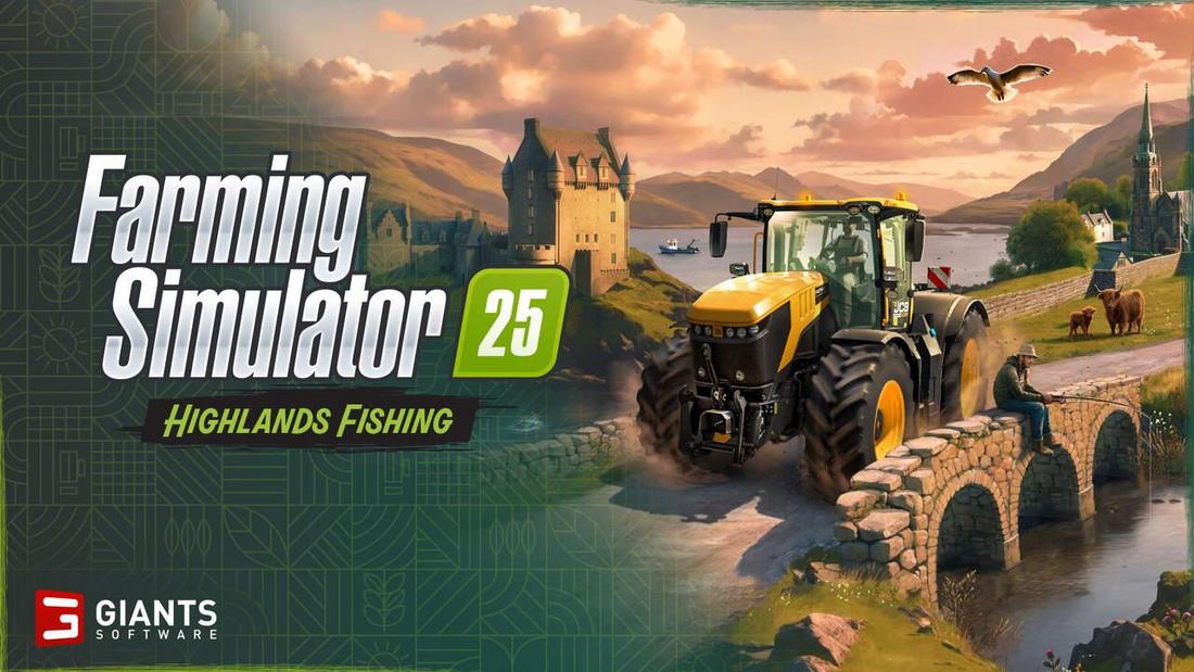 Expansão Highlands Fishing traz aquacultura, pesca e novo mapa para Farming Simulator 25