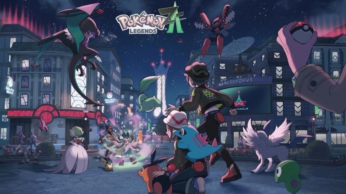 Demo jogável de Pokemon Legends Z-A será destaque na Gamescom 2025