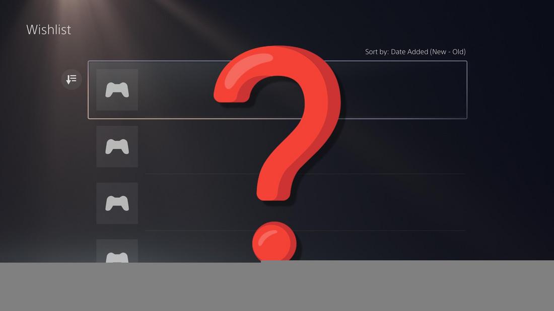 Wishlist do PS5 amplia limite, mas bug deixa função instável e usuários frustrados