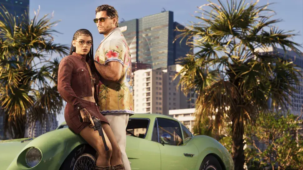 Imagem oficial de GTA 6 divulgada pela Rockstar Games